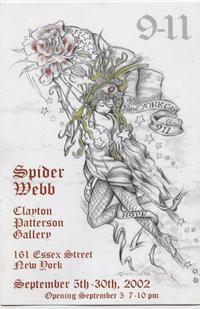 <p>Spider Webb 9/11 Art show invitation at the Outlaw Art Museum, N.Y.C.</p>